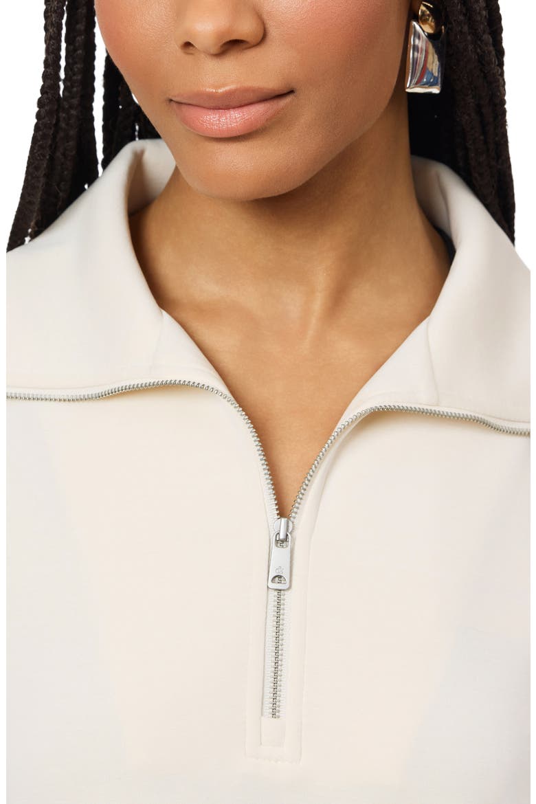 Quarter Zip Tee, Alternate, color, WHITECAP GREY