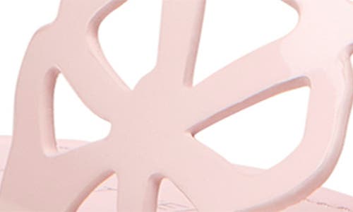 Stuart Weitzman Jasmine Patent Cutout Thong Sandals