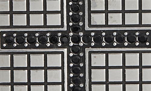 American Exchange Dog Tag Cross Pendant Necklace
