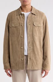 Nordstrom Suede Shirt Jacket