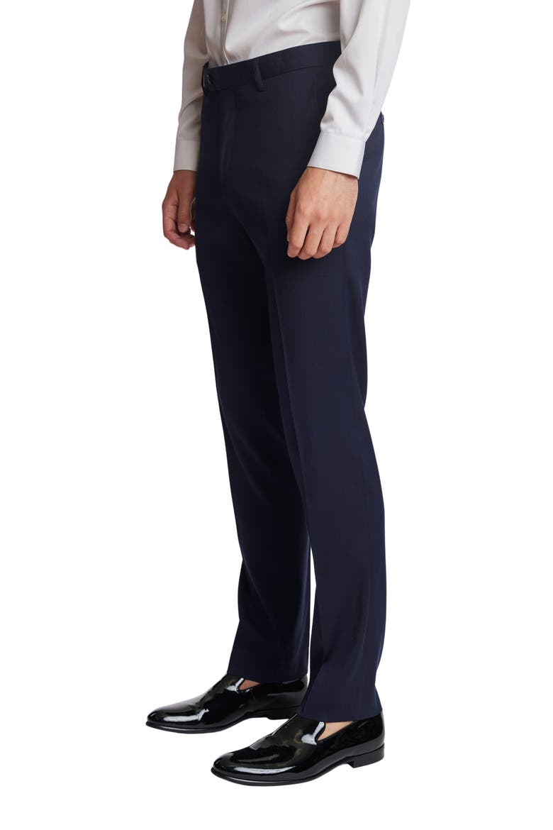 Modern Fit Downing Dress Pants, Alternate, color, NAVAL BLUE