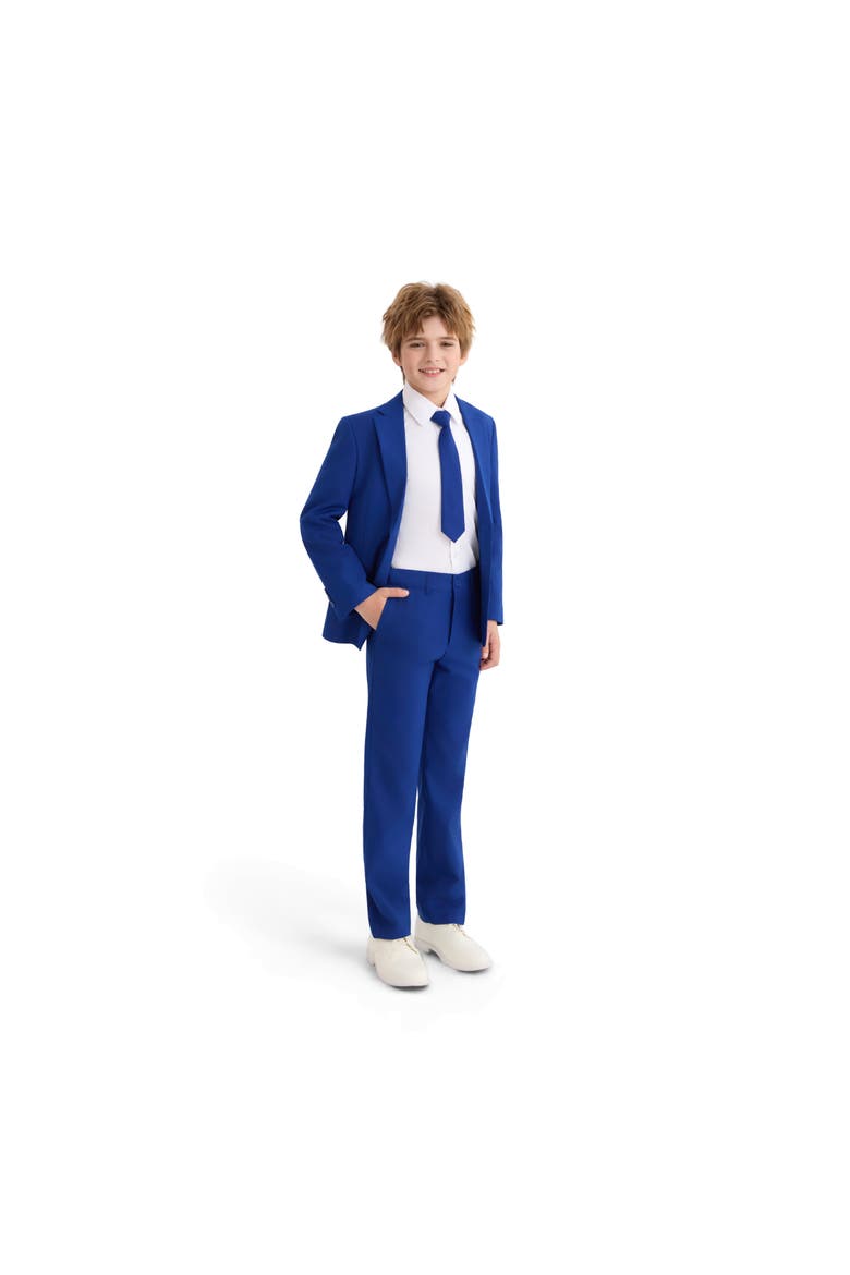 Royal Four-Piece Tailored Suit Set, Alternate, color, Blue
