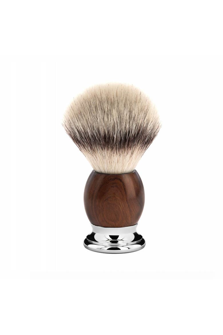 Sophist Ironwood Silvertip Fiber Shaving Brush, Main, color, Ironwood