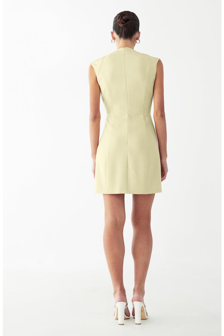 Isle Mini Dress, Alternate, color, Whipped Butter