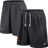 Nike Men's Nike Black/Gray Oklahoma State Cowboys 2025 Sideline Reversible Performance Shorts