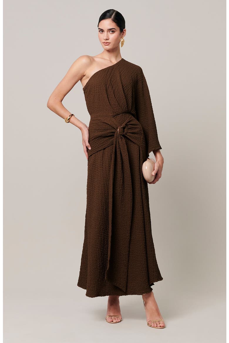 Ellie Midi Dress, Main, color, Chocolate