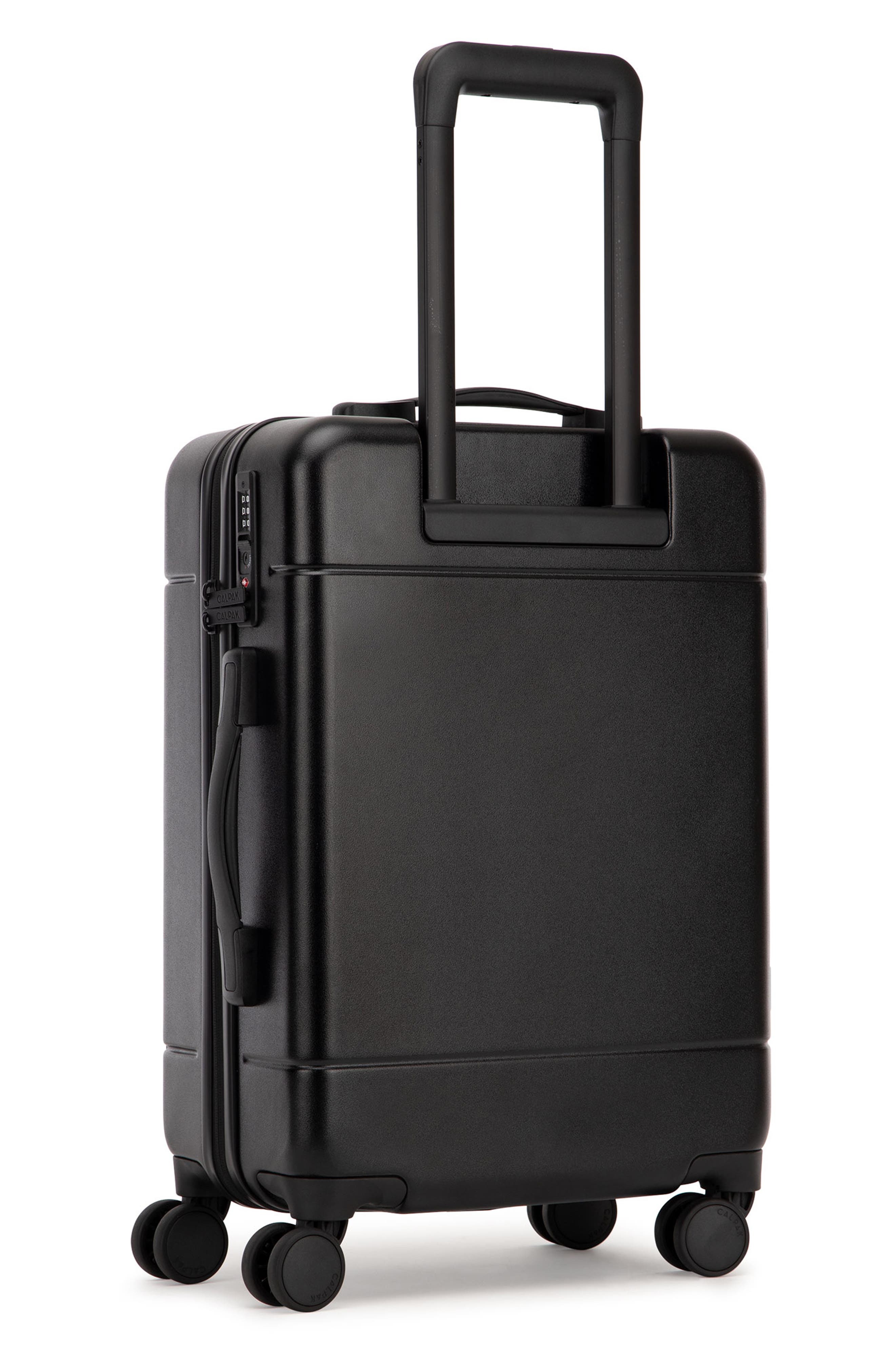 CALPAK Hue 22-Inch Front Pocket Carry-On Suitcase, Alternate, color, Black