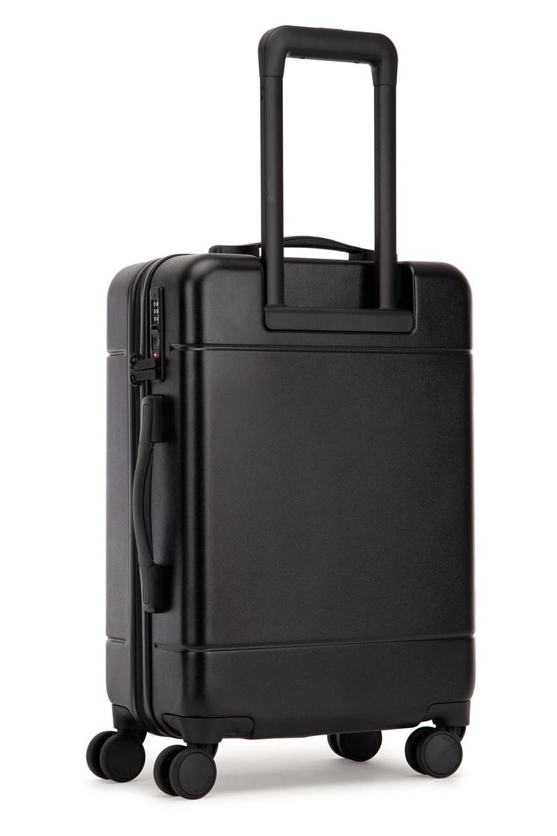 Hue 22-Inch Front Pocket Carry-On Suitcase, Alternate, color, BLACK
