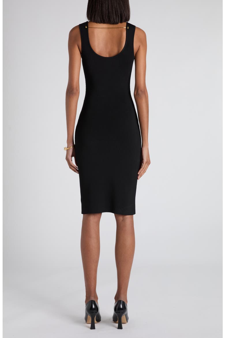 Rib Tank Sweater Dress, Alternate, color, 1000 BLACK