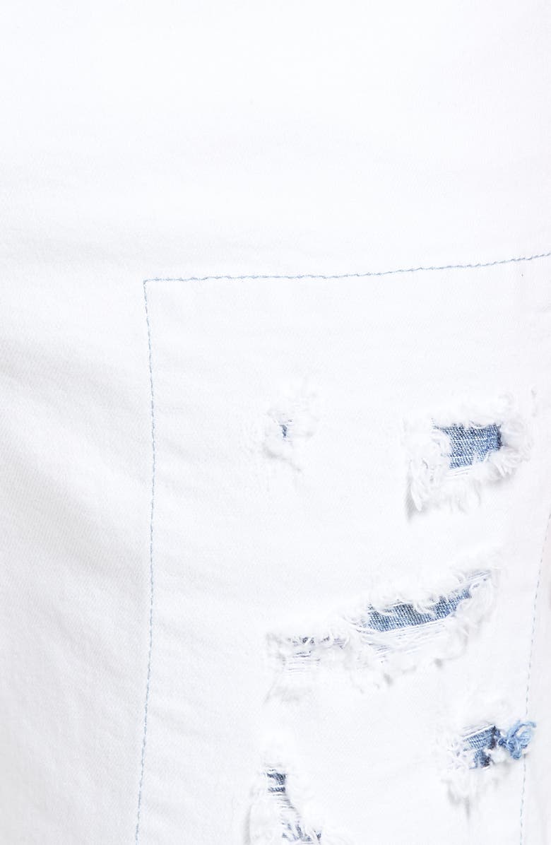 True Religion Brand Jeans Ricky Relaxed Fit Denim Shorts, Alternate, color, 