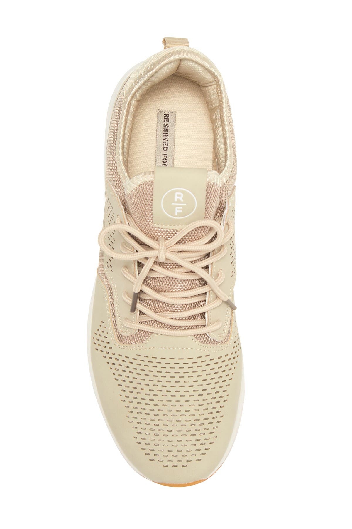 RESERVE FOOTWEAR Perforated Sneaker, Alternate, color, Taupe