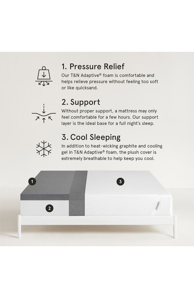 TUFT AND NEEDLE Original 9.5-Inch Mattress, Alternate, color, 