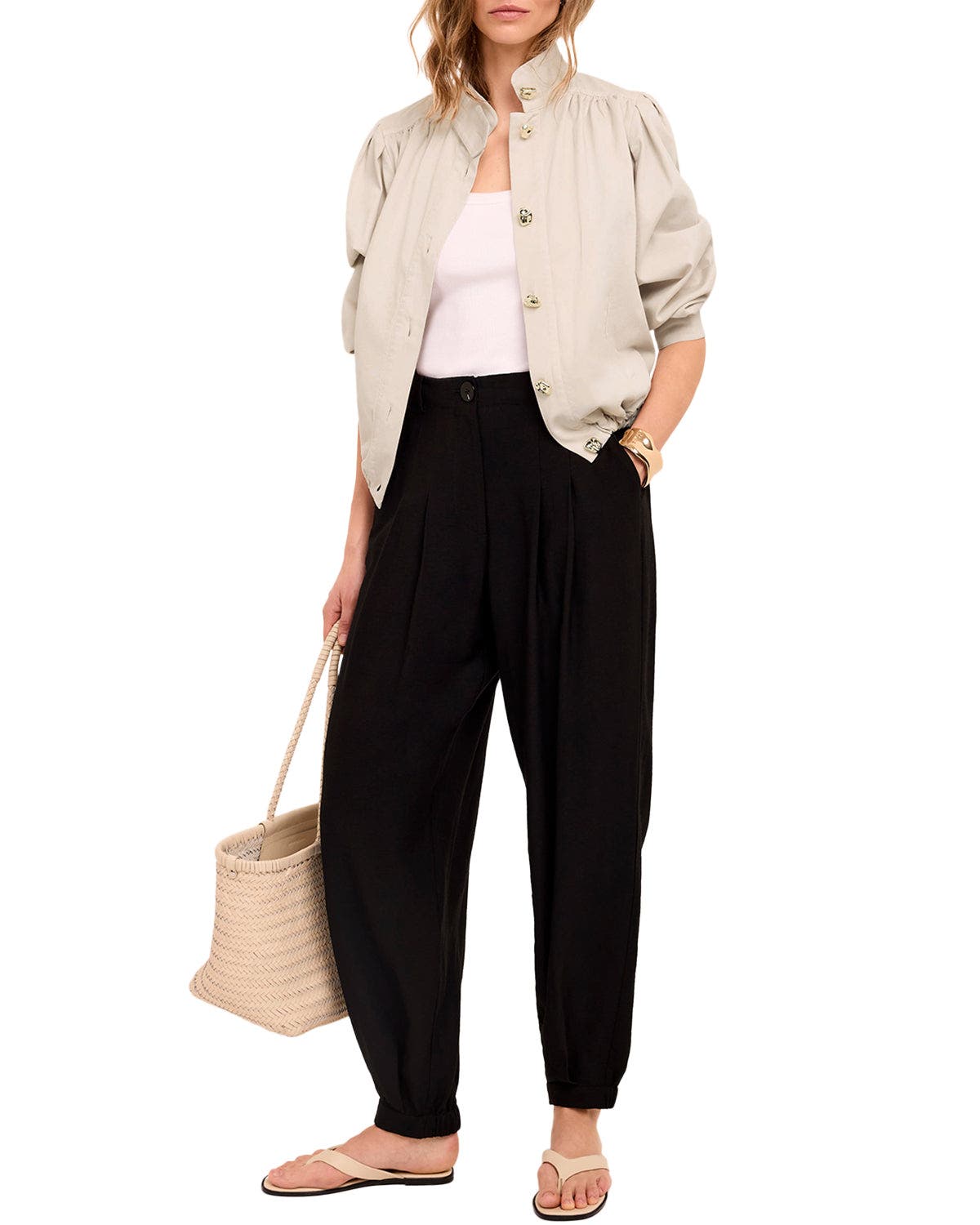 Cotton Blend Jacket