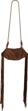 Altuzarra Mini Origami Fringe Suede Crossbody Bag
