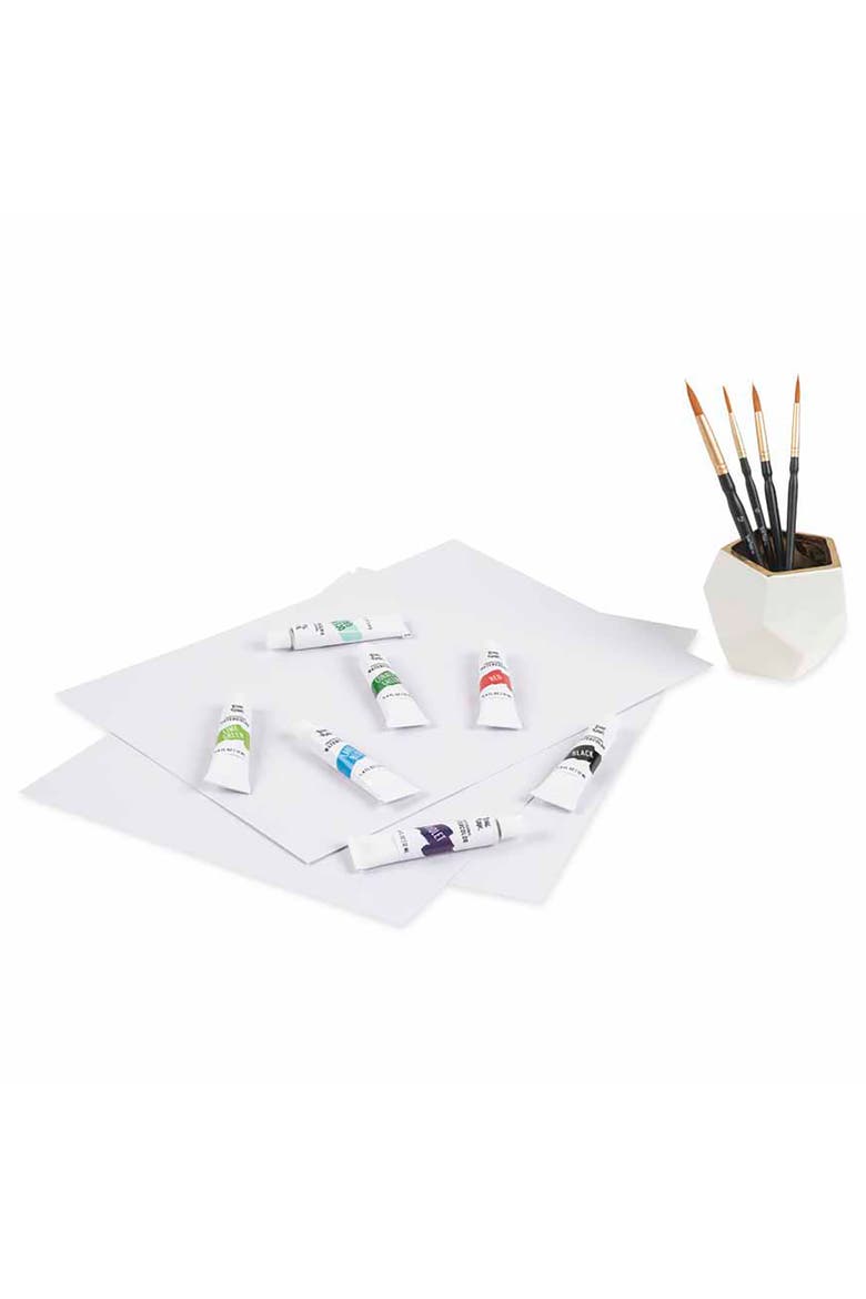 Professional Watercolor Paint Set 12 Tubes, Alternate, color, Multicolored