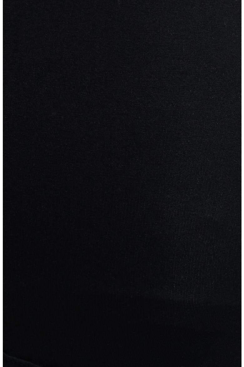 Over the Bump Slim Straight Leg Maternity Jeans, Alternate, color, BLACK