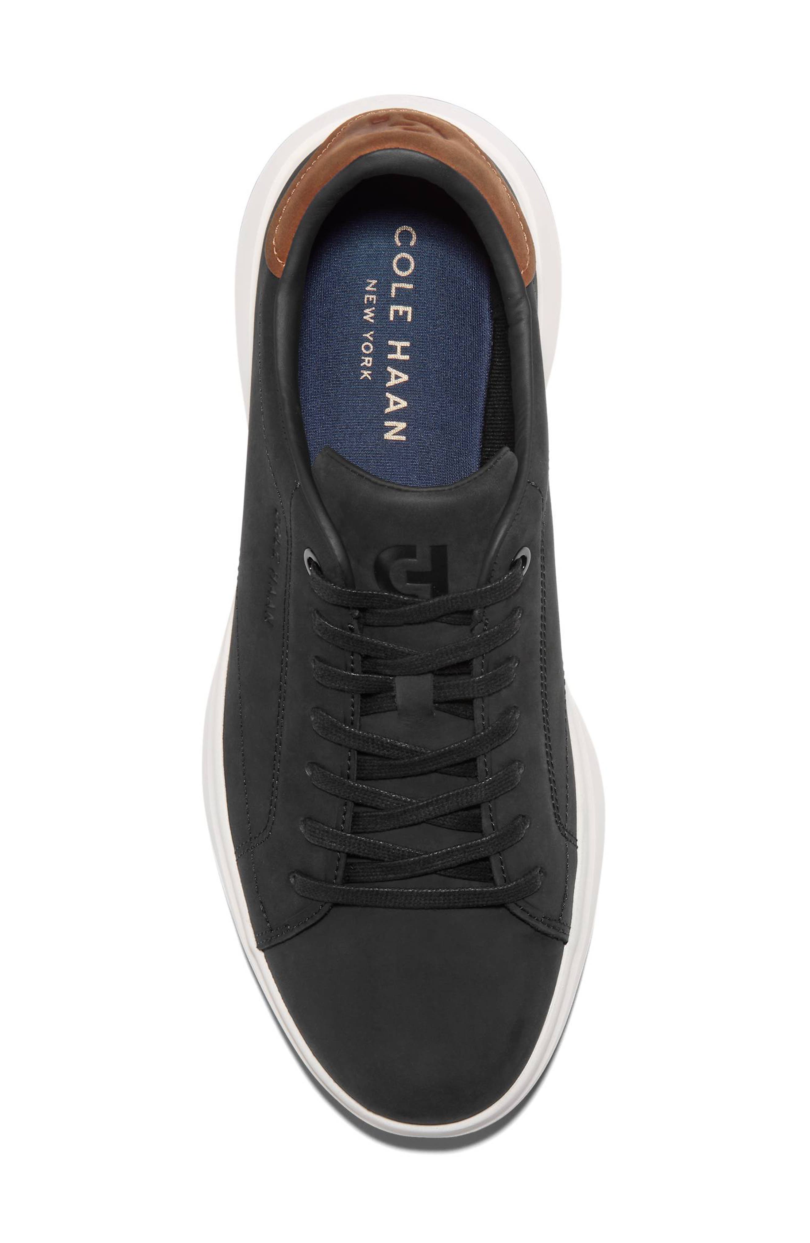 Grandpro Tennis 2.0 Sneaker, Alternate, color, BLACK NUBUCK/ BRITISH TAN