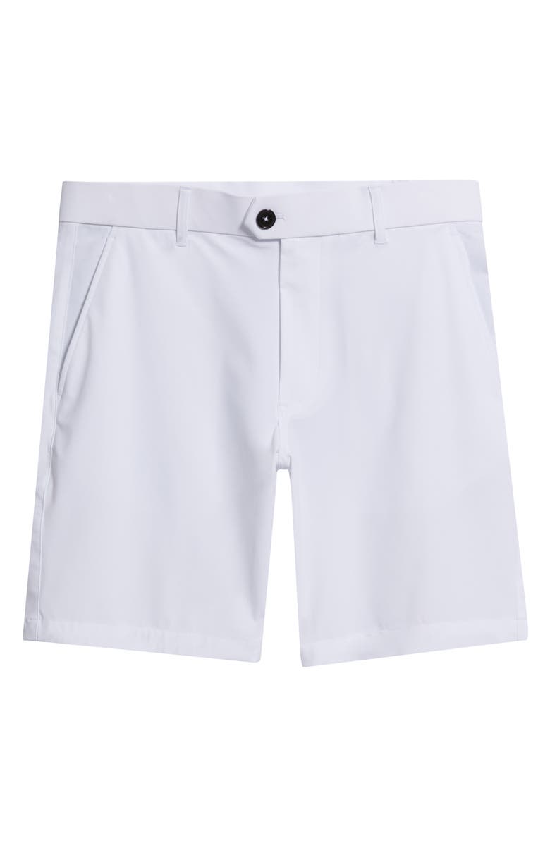 Greyson Montauk 8-Inch Flat Front Golf Shorts, Main, color, Arctic