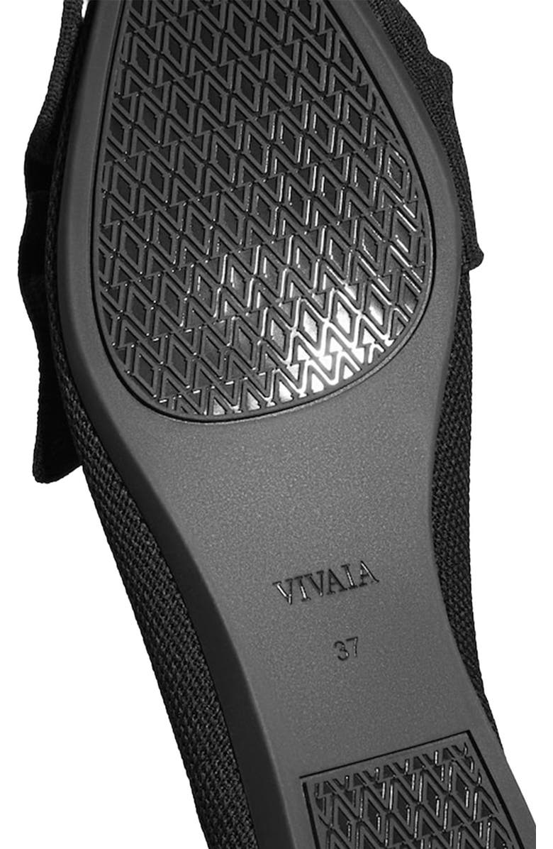 VIVAIA Pointed-Toe Bow Flats, Alternate, color, Black