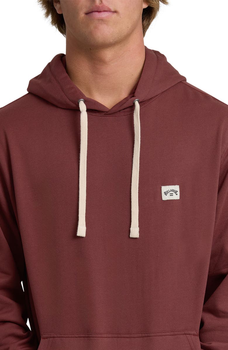 Billabong All Day Hoodie, Alternate, color, Plum