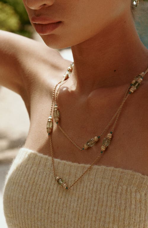 Rc Retro Chic Nut Fairy Necklace In Gold