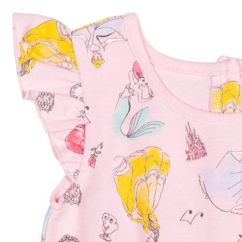 Disney Sleeveless Skater Romper In Pink
