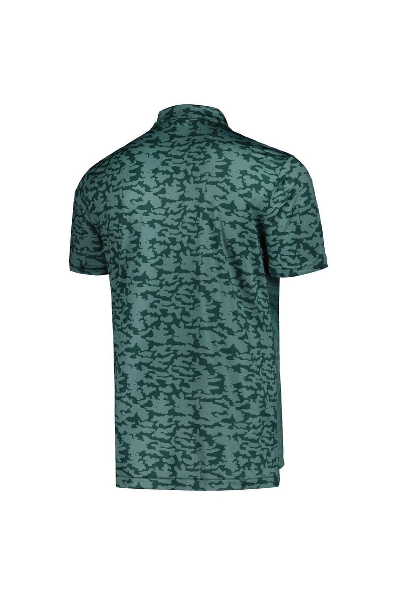 Men's Peter Millar Green WM Phoenix Open Sail Jersey Polo, Alternate, color, Green