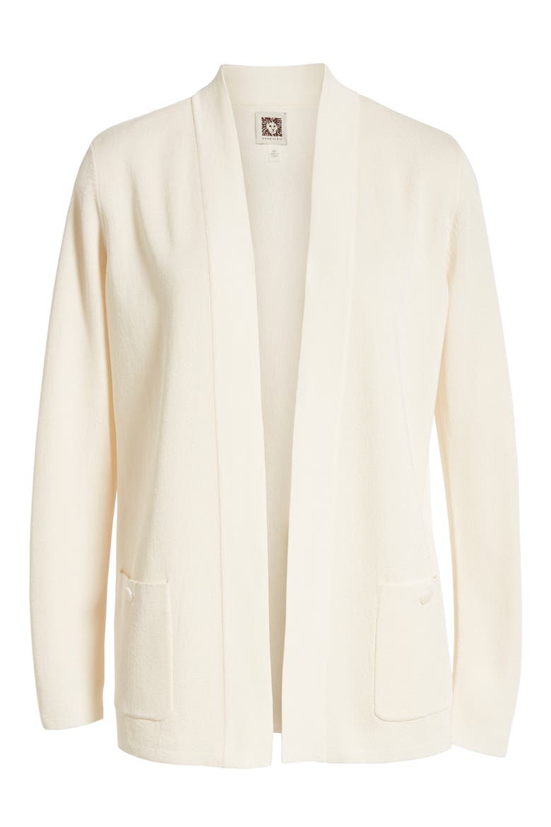Malibu Cardigan, Alternate, color, ANNE WHITE