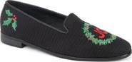 ByPaige Joy Wreath Needlepoint Loafer