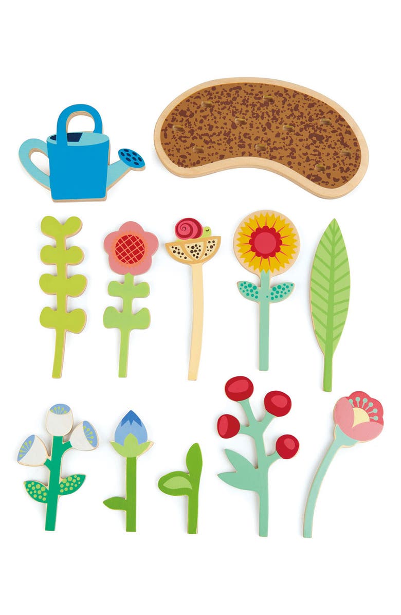Tender Leaf Toys Flower Bed Playset, Alternate, color, Multi