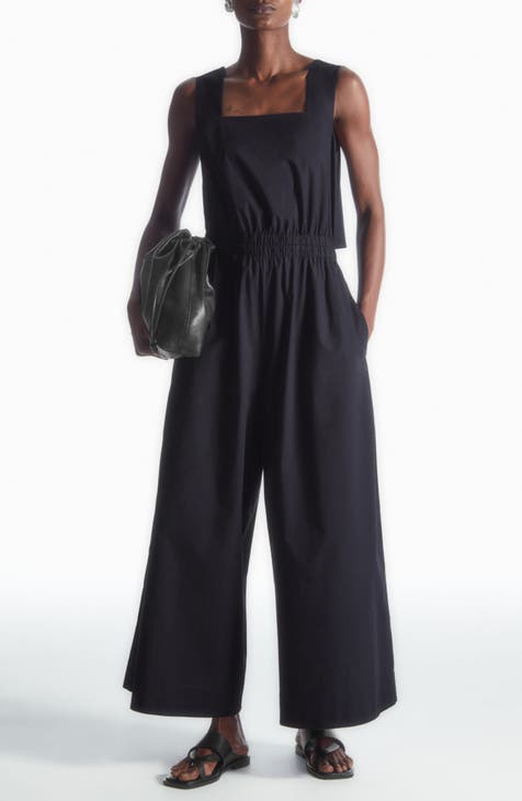 Fashion cos black jumpsuit