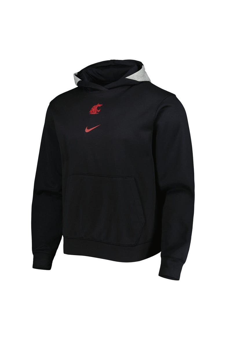 Men's Nike Black Washington State Cougars Spotlight Performance Pullover Hoodie, Alternate, color, Black