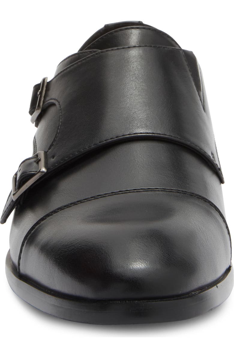 Abound Hayes Double Monk Strap Loafer, Alternate, color, Black