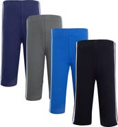 Hudson Baby 4Pk Cotton Athletic Pants