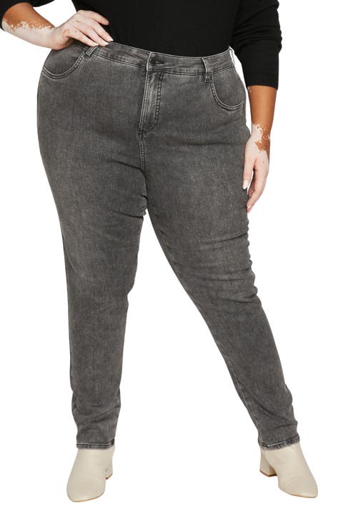 Seine Ankle Skinny Jeans (Plus)