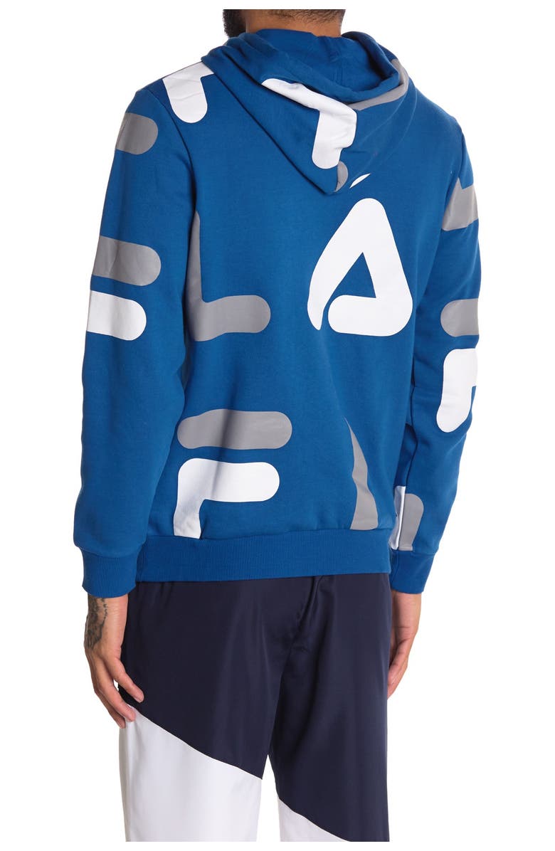 FILA Vittorio Logo Graphic Hoodie, Alternate, color,