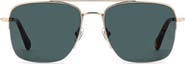 Fossil 57mm Rectangular Sunglasses