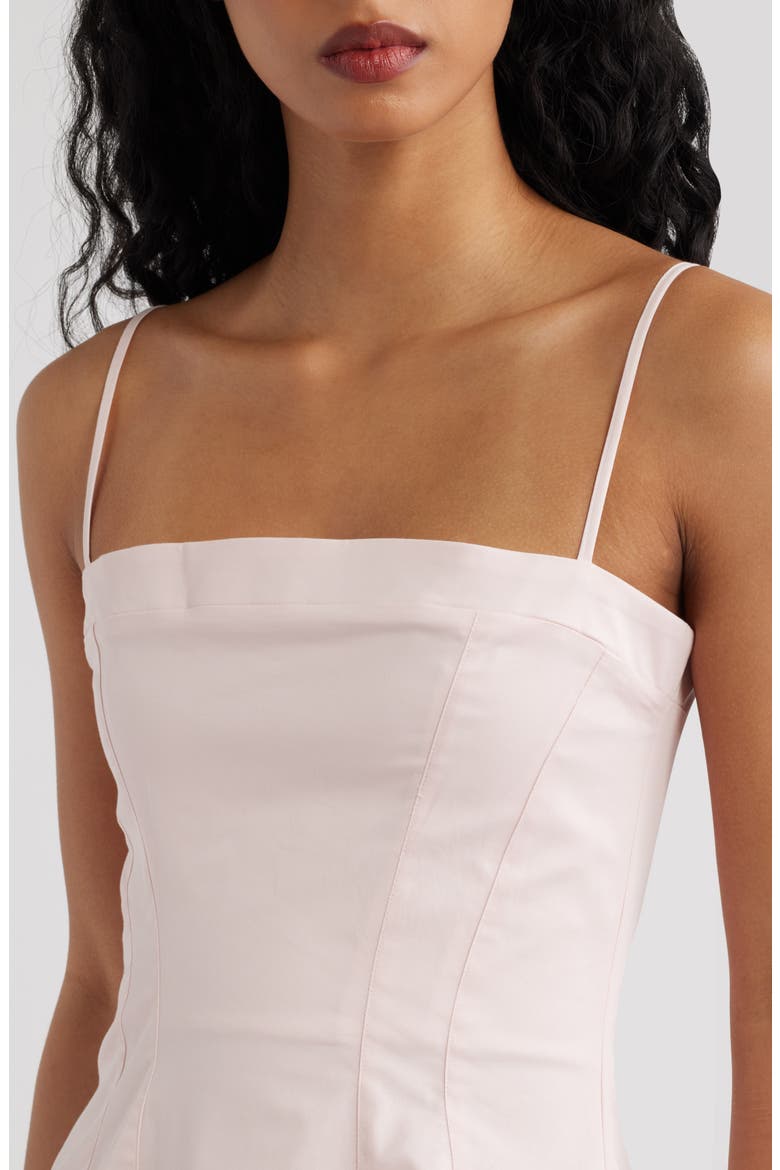 Dolly Seamed Midi Sundress, Alternate, color, PINK