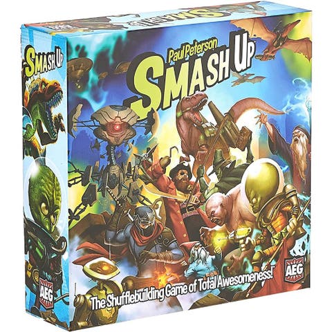 Smash Up Base Game, Shufflebuilding Card Game Ages 12+