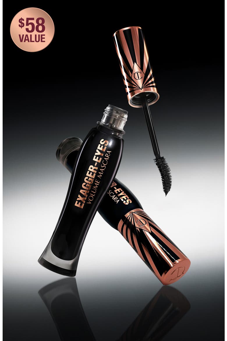 Exagger-Eyes Volume Mascara Duo $58 Value, Alternate, color, BLACK