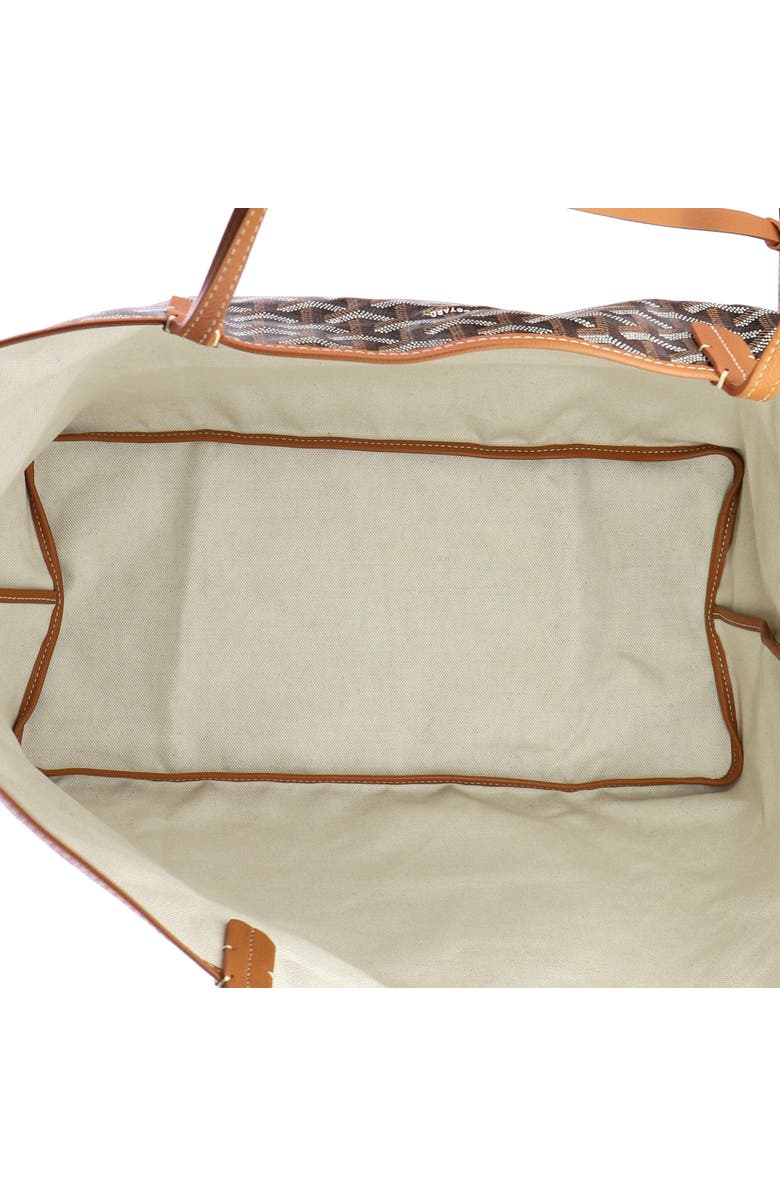 Pre-Owned Goyard Saint Louis Tote Coated Canvas GM, Alternate, color, Brown