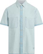 Joe's Reverse Chambray Camp Shirt
