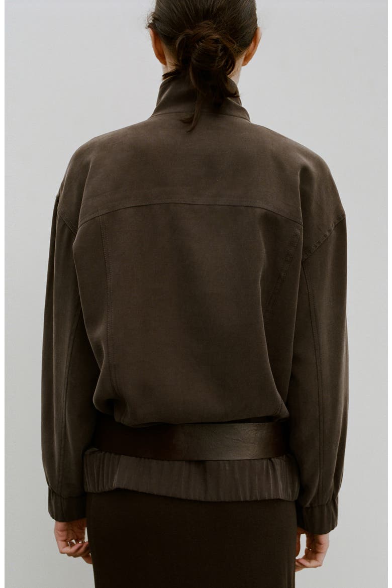 Oversize Jacket, Alternate, color, CHOCOLATE