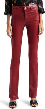 L'AGENCE Ruth High Waist Straight Leg Pants