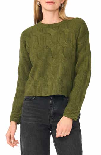 Cable Crewneck Sweater