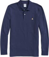 Brooks Brothers Long Sleeve Piqué Polo