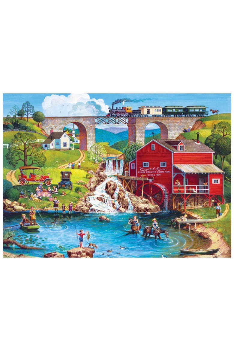 Labor Day 1909 500 Piece Jigsaw Puzzle, Alternate, color, Multicolor