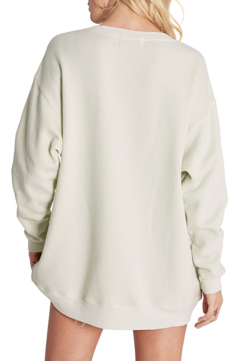 Roadtrip Oversize Sweatshirt, Alternate, color, ALOE
