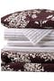  Lush Burgundy Ikat Floral