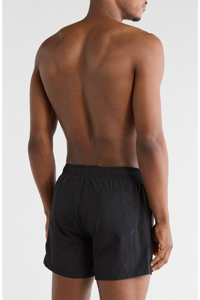 Okko Swim Trunks, Alternate, color, BLACK